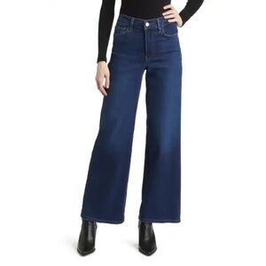 Frame Denim Women's Flare Jeans in Dark Blue